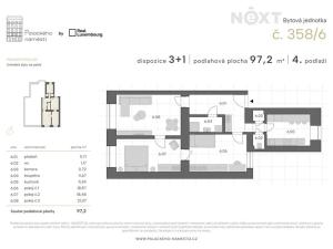 Prodej bytu 3+1, Praha - Nové Město, Palackého náměstí, 97 m2