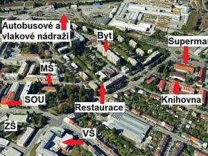 Pronájem bytu 1+kk, Jindřichův Hradec, sídliště U Nádraží, 25 m2