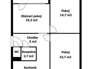 Prodej bytu 3+1, Tachov, Sládkova, 91 m2