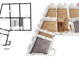 Prodej rodinného domu, Příbram - Příbram II, Ondrákova, 368 m2