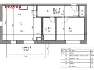 Pronájem bytu 2+kk, Plzeň, Na Terasách, 65 m2