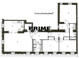 Pronájem bytu 4+1, Praha - Vinohrady, Na Kozačce, 146 m2