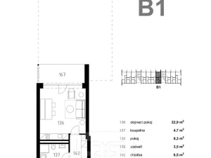 Prodej bytu 2+kk, Staré Město, 147 m2