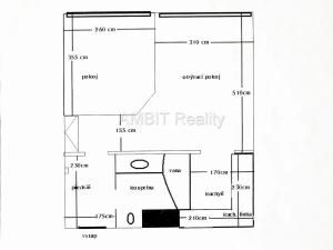 Pronájem bytu 2+kk, Praha - Kamýk, Cuřínova, 42 m2