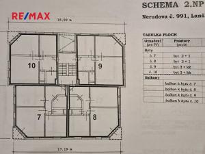 Prodej bytu 3+kk, Lanškroun, Nerudova, 67 m2