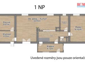 Prodej rodinného domu, Buková, 160 m2