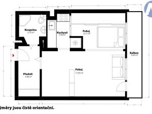 Prodej bytu 2+kk, Vrchlabí, Horská, 42 m2