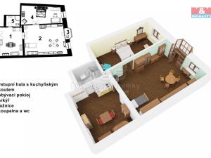 Prodej bytu 3+kk, Jindřichův Hradec - Jindřichův Hradec I, Panská, 86 m2