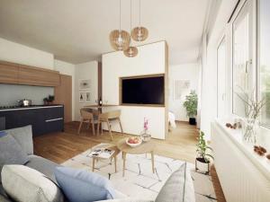Prodej bytu 1+kk, Praha - Hlubočepy, Gollové, 33 m2