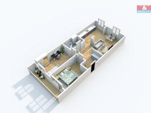Prodej bytu 3+1, Krupka - Maršov, Dukelských hrdinů, 68 m2