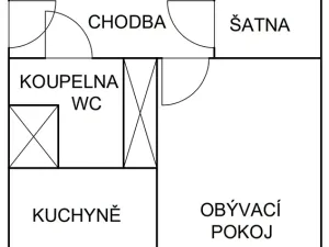 Pronájem bytu 3+1, Praha - Černý Most, Cíglerova, 71 m2