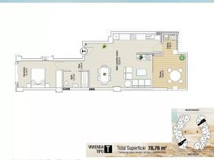 Prodej bytu 2+kk, Cartagena, Španělsko, 70 m2