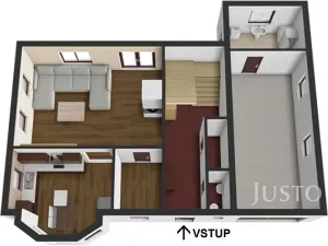 Pronájem rodinného domu, Roudné, Zahradní, 141 m2
