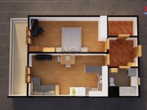 Prodej bytu 2+kk, Praha - Štěrboholy, Andersenova, 64 m2