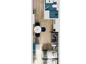 Prodej bytu 1+kk, Batumi (ბათუმი), Gruzie, 21 m2
