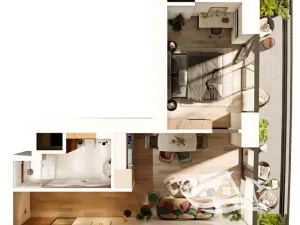 Prodej bytu 2+kk, Batumi (ბათუმი), Gruzie, 41 m2