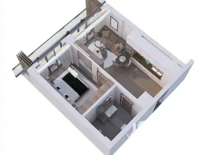 Prodej bytu 2+kk, Batumi (ბათუმი), Gruzie, 55 m2