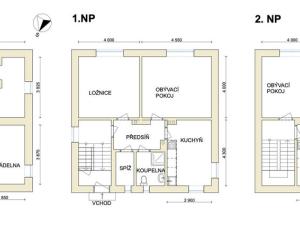 Prodej rodinného domu, Petřvald, Gen. Svobody, 140 m2