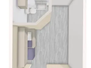 Pronájem bytu 1+kk, Praha - Břevnov, Bělohorská, 13 m2