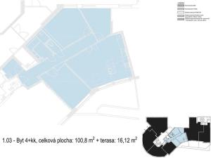 Prodej bytu 4+kk, Praha - Motol, Lékařská, 100 m2