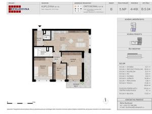 Pronájem bytu 4+kk, Písek, Pražská, 95 m2
