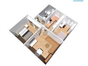 Prodej bytu 3+1, Vratimov, Strmá, 64 m2