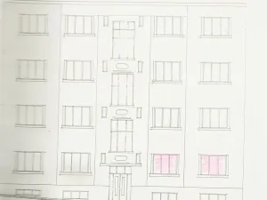 Pronájem bytu 2+kk, Praha - Nusle, Dačického, 42 m2