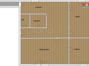 Pronájem bytu 3+1, Broumov - Olivětín, Dukelská, 56 m2