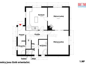 Prodej rodinného domu, Myslív - Milčice, 127 m2