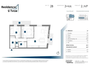 Prodej bytu 3+kk, Praha - Malešice, U tvrze, 66 m2