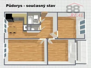 Prodej bytu 3+1, Klášterec nad Ohří, Lípová, 65 m2