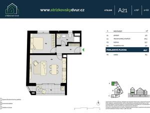 Prodej bytu 2+kk, Praha - Libeň, Střížkovská, 53 m2