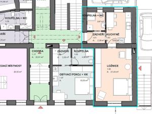 Pronájem bytu 1+1, České Budějovice, Fráni Šrámka, 35 m2