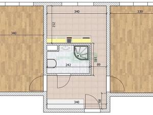 Pronájem bytu 2+1, Praha - Veleslavín, Na Petřinách, 55 m2