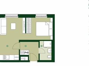 Prodej bytu 1+kk, Praha - Hlubočepy, Silurská, 42 m2