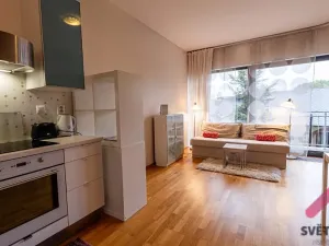 Pronájem bytu 2+kk, Praha - Holešovice, Jankovcova, 54 m2