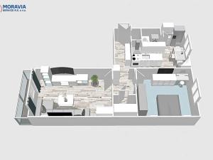 Pronájem bytu 2+1, Olomouc, Nešporova, 53 m2
