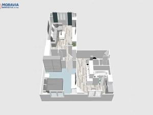 Pronájem bytu 2+1, Olomouc, Nešporova, 53 m2