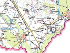 Prodej pole, Moravská Nová Ves, 6867 m2