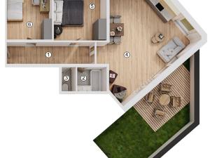 Prodej bytu 3+kk, Horoušany, K Lomu, 82 m2