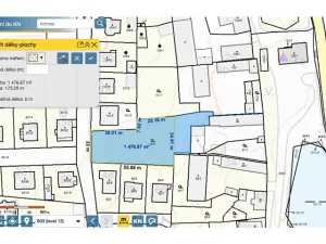 Prodej pozemku pro bydlení, Blížejov, Ke Hřbitovu, 1462 m2