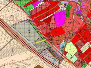 Dražba pole, Velký Újezd, 645 m2