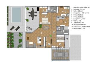 Prodej rodinného domu, Rožďalovice, Polní, 145 m2