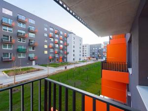 Pronájem bytu 1+kk, Praha - Vysočany, Strnadových, 40 m2