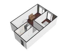 Pronájem bytu 2+kk, Brno - Veveří, Lidická, 5470 m2