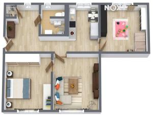 Prodej bytu 3+1, Žatec, Sládkova, 80 m2
