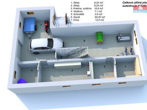 Prodej rodinného domu, Církvice, 115 m2