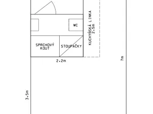 Pronájem bytu 1+kk, Liberec, Vlnařská, 26 m2