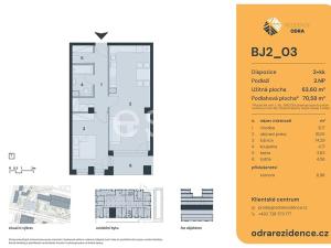 Prodej bytu 2+kk, Praha - Bohnice, Lodžská, 71 m2