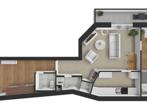Prodej bytu 2+1, České Budějovice, Riegrova, 70 m2